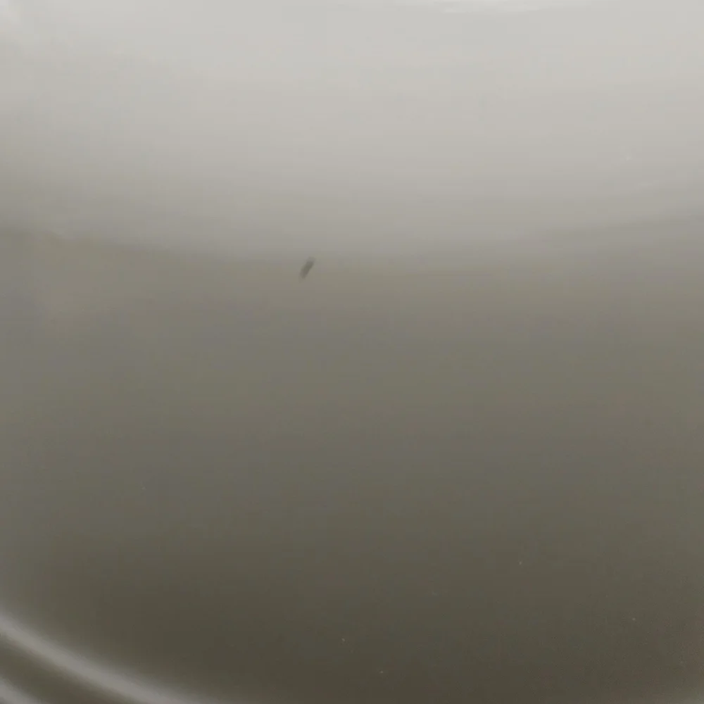 Pyrex Hamilton Beach Milk‎ Glass Ribbed Mixing Bowl w/ Spout Vintage